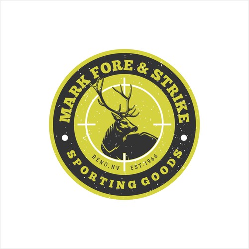 Looking for a simple yet powerful logo for our local hunting and fishing store. Design by HandriSid