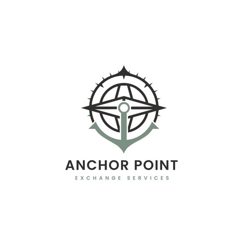 Anchor Point Logo Design by B.MOHAMED AMINE