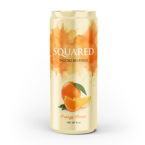 Clean - edgy beverage can for THC / CBD drink Design by SONUPARMAR