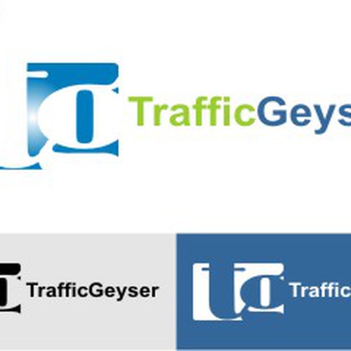 Design di T-R-A-F-F-I-C   g-e-y-s-e-r  Logo di 2u