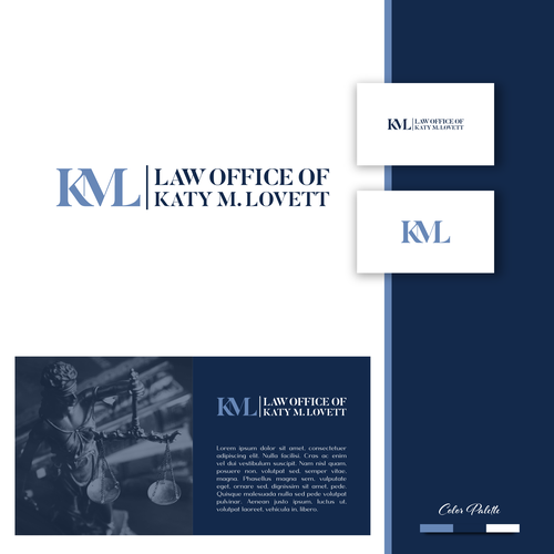 Small family law firm opening in Texas needs logo and website Design by Direwolf Design