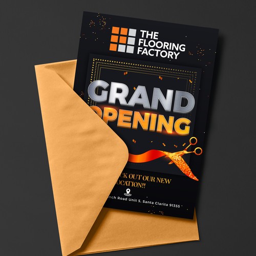 Grand Opening Flyer Design by redmonk