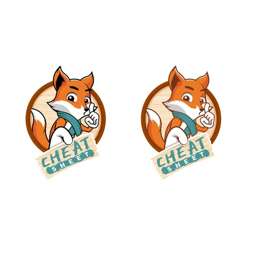 Unique descriptive combo mascot Logo that embodies the action of cheating on a test & shortcuts Design von DevDevit   ★ ★ ★ ★ ★