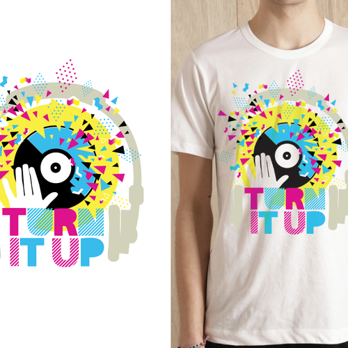 Dance Euphoria need a music related t-shirt design Réalisé par Eday Inc.