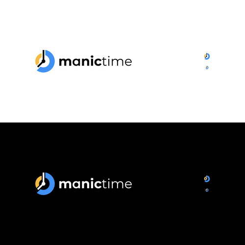 Redesign ManicTime.com logo Design by VolfoxDesign