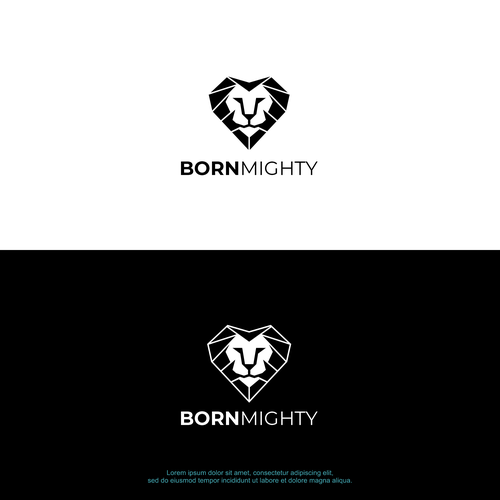 Bring “Born Mighty” Logo and Social To The Masses! Design by BALAKOSA std