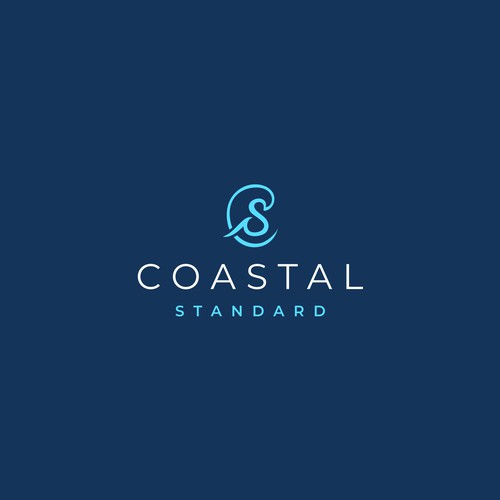 Logo and Brand Guide for Coastal Clothing Brand Design by Vic People Studio
