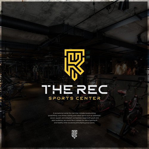 Logo for “The Rec” (short for Recreational center) Diseño de CSArtwork