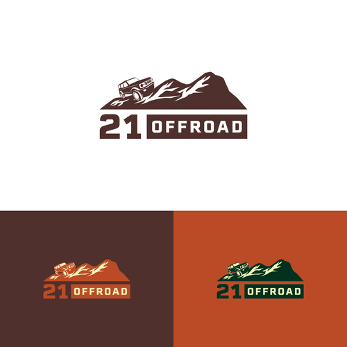 Offroad parts store needs bold logo. Design by Astart