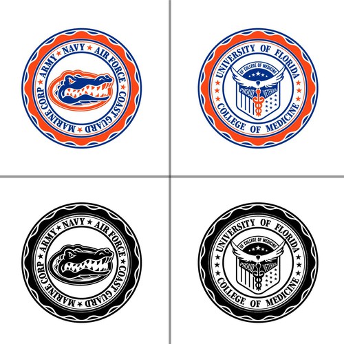 University of Florida Veterans Day Coin Contest Design by Hossam zakria