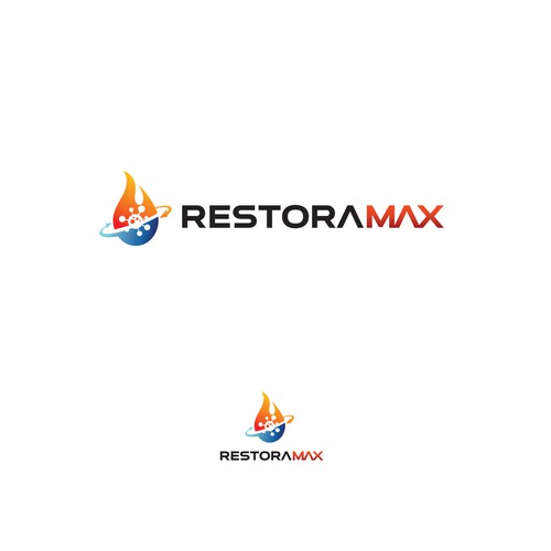 Restoration Company Branding. Design by option