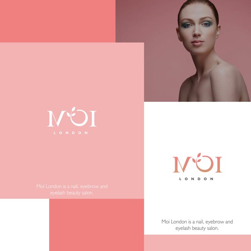 コンペ「Moi London needs an innovative and elegant logo」のデザイン by Yatama.kunさん 