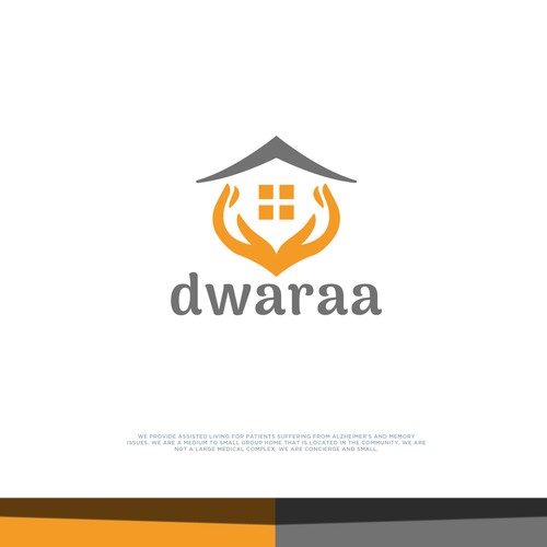 Logo for a assisted living facility called dwaraa Design by CreatiVe Brain✅