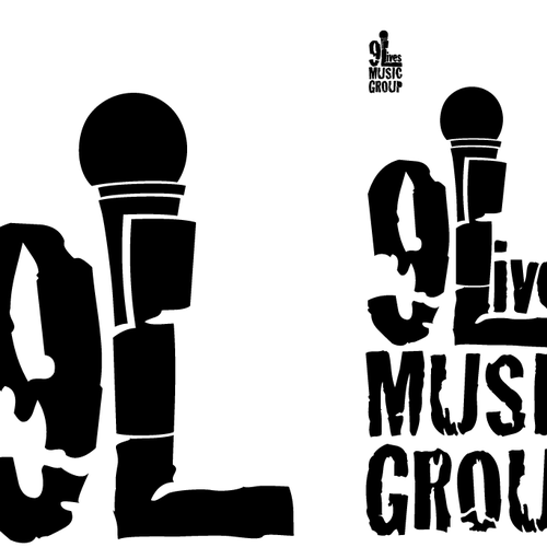 Design di 9 Lives Music Group Record Label LOGO di 44calibrelove