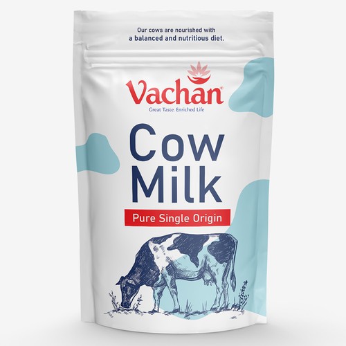 Vachan Cow Milk Design by intanamir