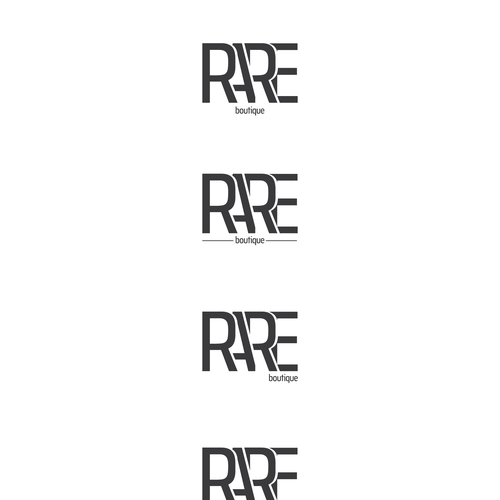 Create a logo for Rare, a high end boutique opening this spring! Design by mustafaipek