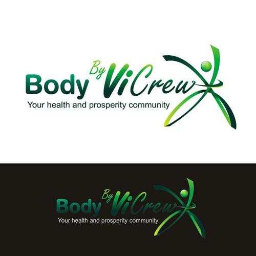 logo for Body By Vi Crew Diseño de sploosh!