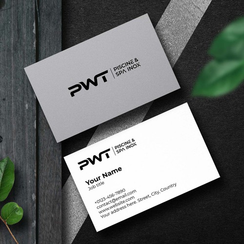 "Logo piscine inox" winning Logo design