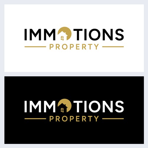 Logo IMMOTIONS PROPERTY Design by Md. Faruk ✅