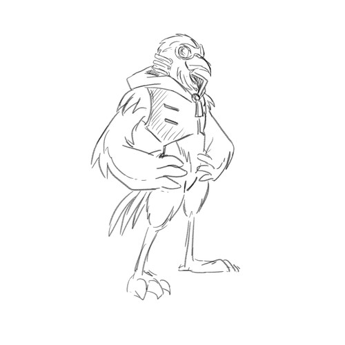 Character or mascot contest entry by grafian