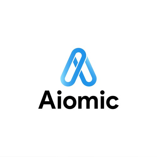 New logo for Aiomic (AI healthtech company) Design by HENDMADE DESIGN