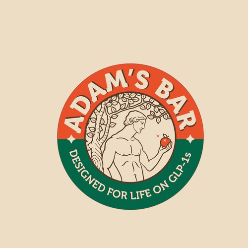 Adams Bar - Nutrition Bar for GLP1 patients Design by NB Grafix