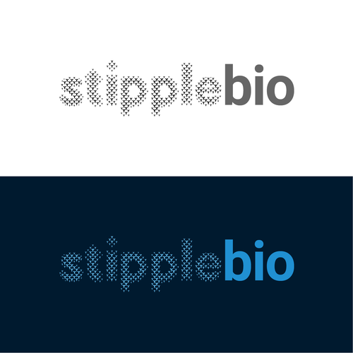 Design a logo for a biotech that uses "molecular stippling" to map out cancer's vulnerabilities Design by Bearro