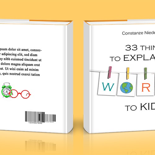 Design di Create a book cover for - 33 Things to explain the world to kids. di VanjaDesigning