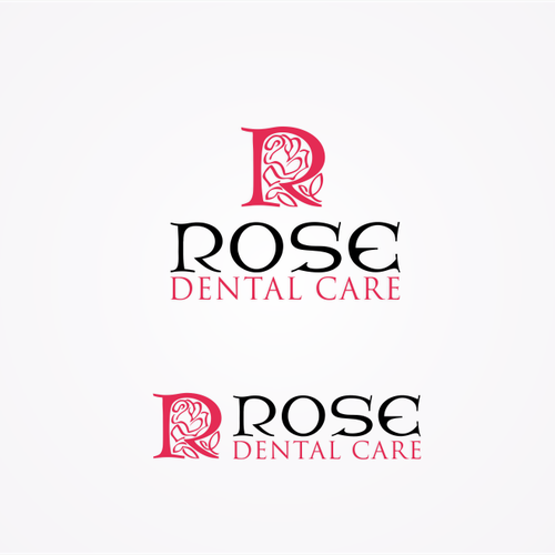 Create capturing modern but chic logo for my new dental practice "Rose Dental Care" Logo