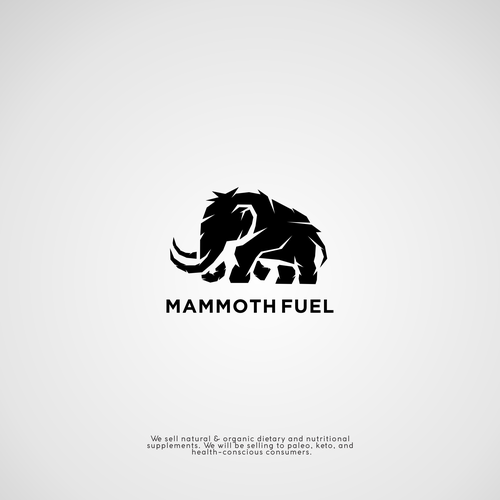 Natural Supplement Co. Needs New Woolly Mammoth Logo | Logo design contest