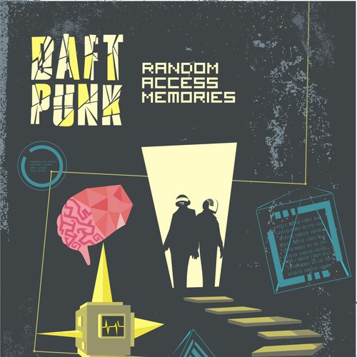 99designs community contest: create a Daft Punk concert poster Design by maneka