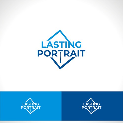 Custom Oil and Watercolor Portrait Logo and Word Art Design by MAhi2014