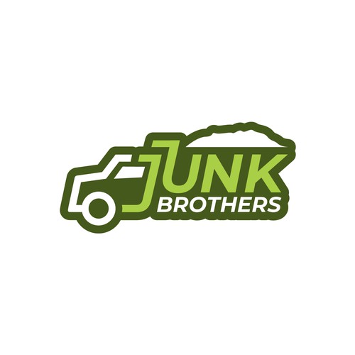 Fun logo for our local, family owned junk removal business Design by NuriCreative