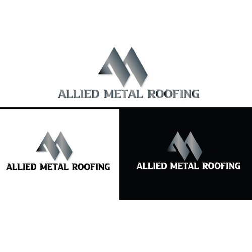 Allied Metal  Roofing logo Design by switsmylie@18