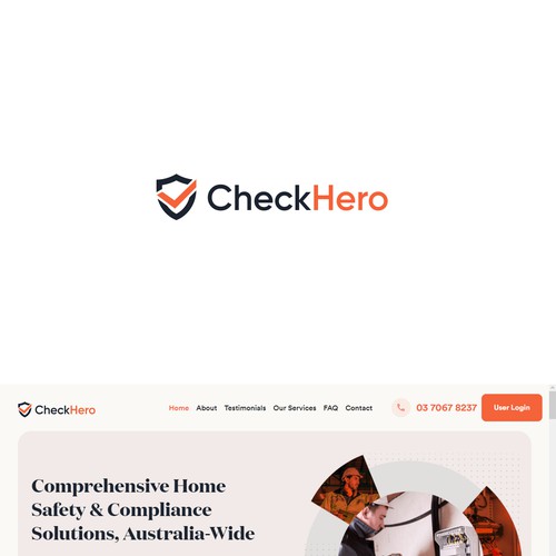 Logo for Home Safety Compliance Company! Design by Luckart.id