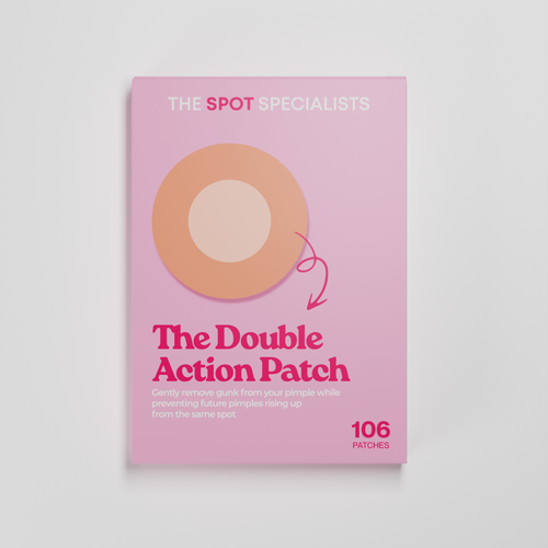 Pimple Patch PACKAGING to appeal to FEMALE BEAUTY user Design by Tamara.D