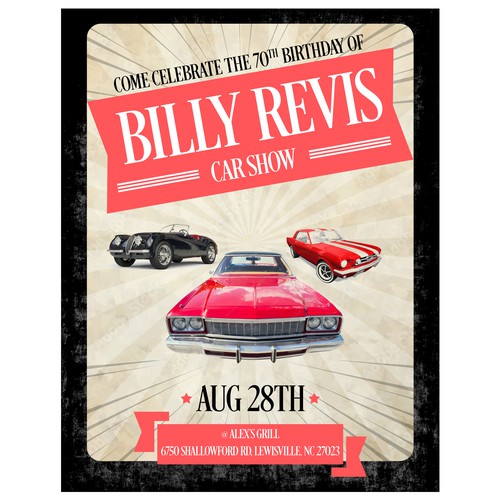 Car Show Flyer Design réalisé par Manuel Roca