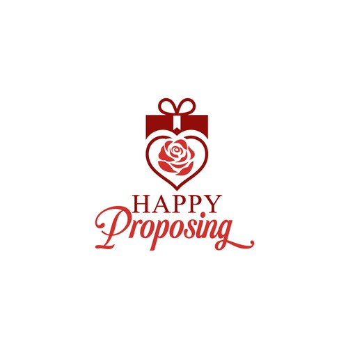 Design a romantic logo that appeals to men for a company that helps plan marriage proposals Design by ✅ LOGO OF GOD ™️