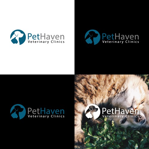 PetHaven Veterinary Clinics Logo Contest Design by MrDedo