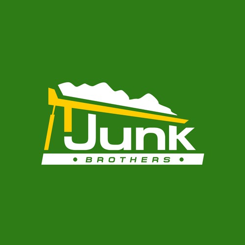 Fun logo for our local, family owned junk removal business Design by NuriCreative