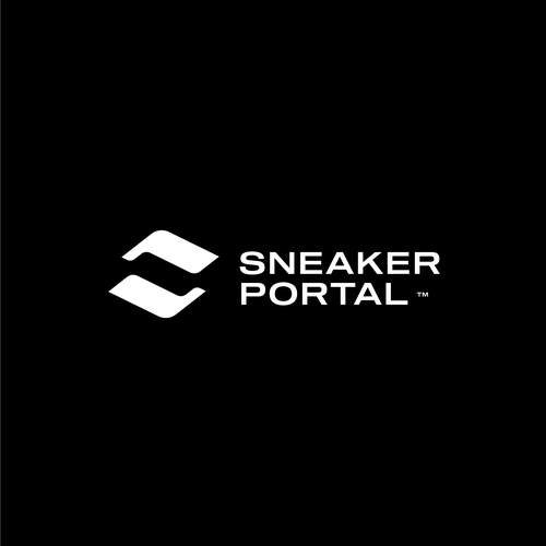 sneaker resale store workflow automation software - modern tech logo design Design by Omniverse™