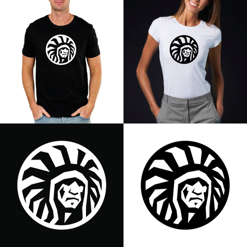 Design a t-shirt with our logo Design by Romain®