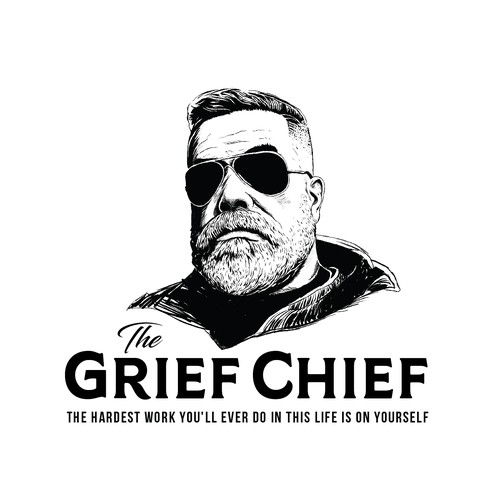 The Grief Chief. Help me make a design that will attract people/families that need help. Design by Happy Virus