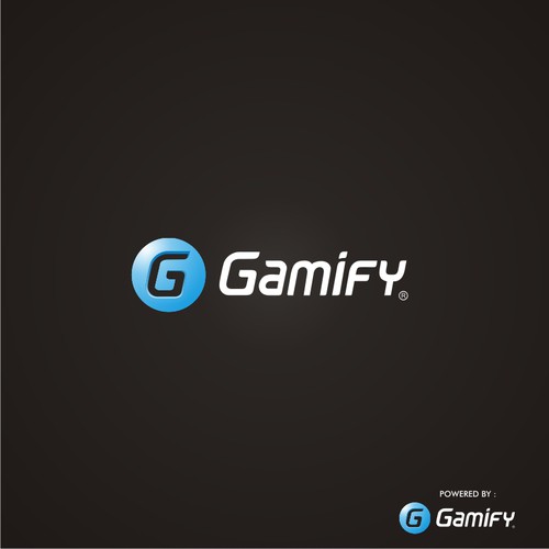 Gamify - Build the logo for the future of the internet.  Design by blackD