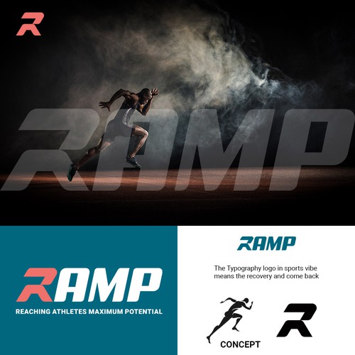 Orthopedic practice needs a logo for their athlete rehab program - RAMP Design by Ferdoushasan99