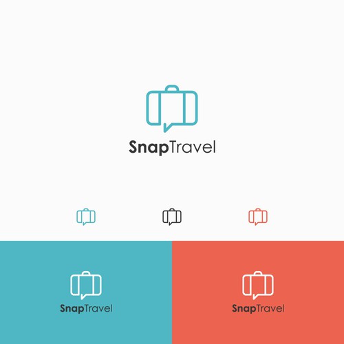 Create a Logo for Travel Booking service over Messaging Design by CHK 16