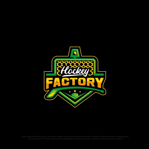 Hockey Factory Design by MagsArt