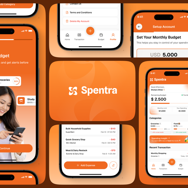 Spentra - Expense & Budget Tracker App