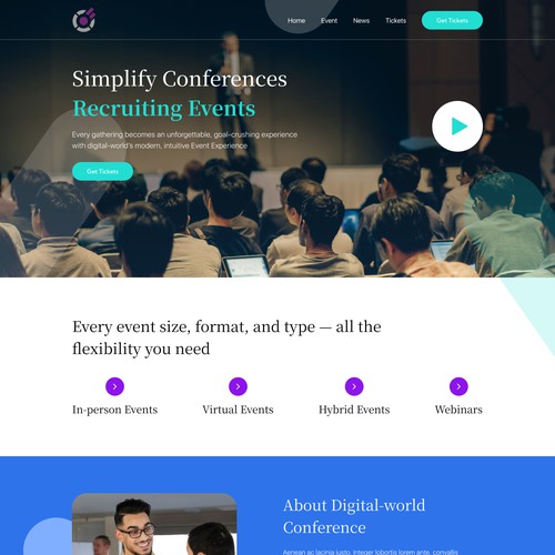 Web page design contest entry by Louis@Design