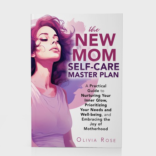 Self-care for New Moms book cover Design por Laslo Vanger